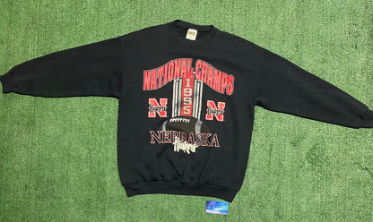 Vintage 1995 Nebraska National Championship Sweater