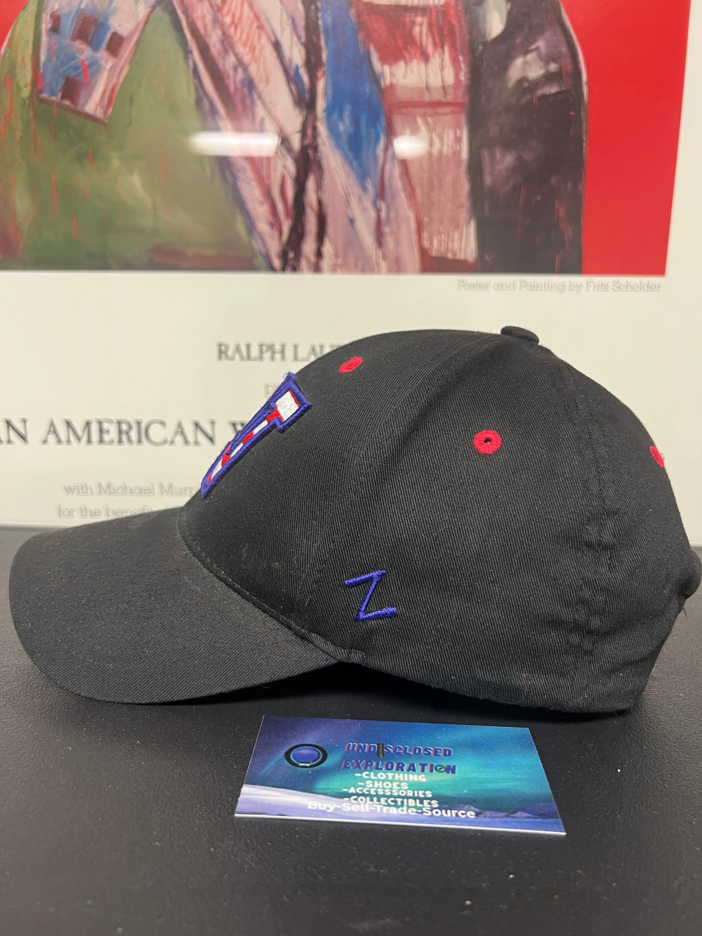 University of Washington UW Huskies American flag hat