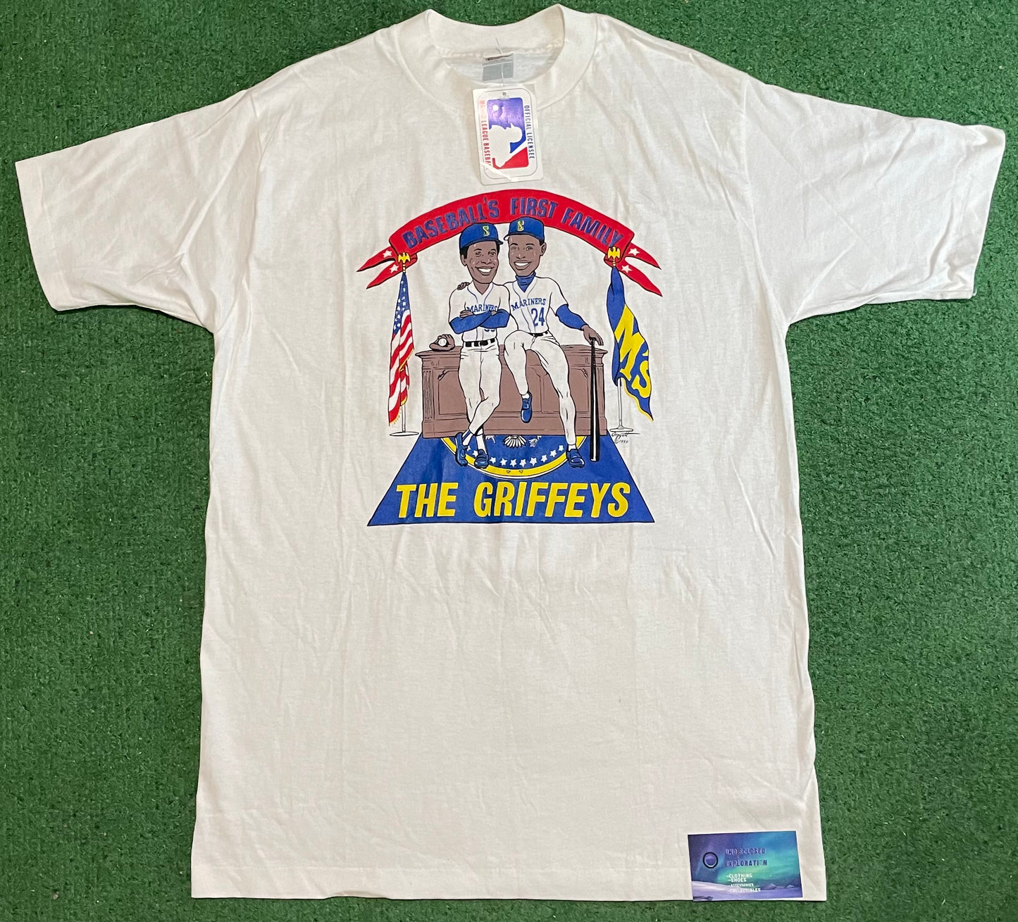 Vintage 1990 the griffeys mariners tee