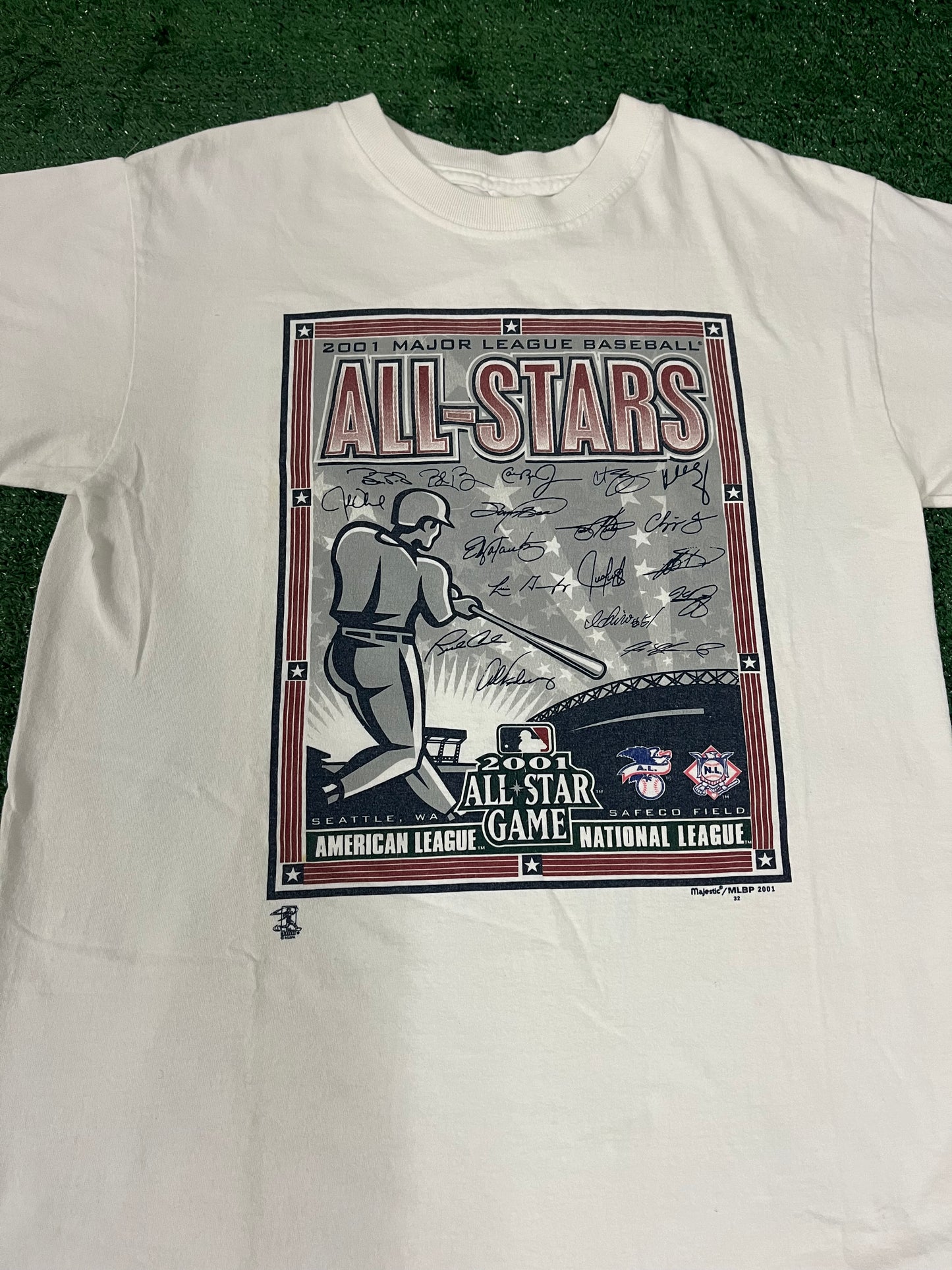 Vintage 2001 All star game tee