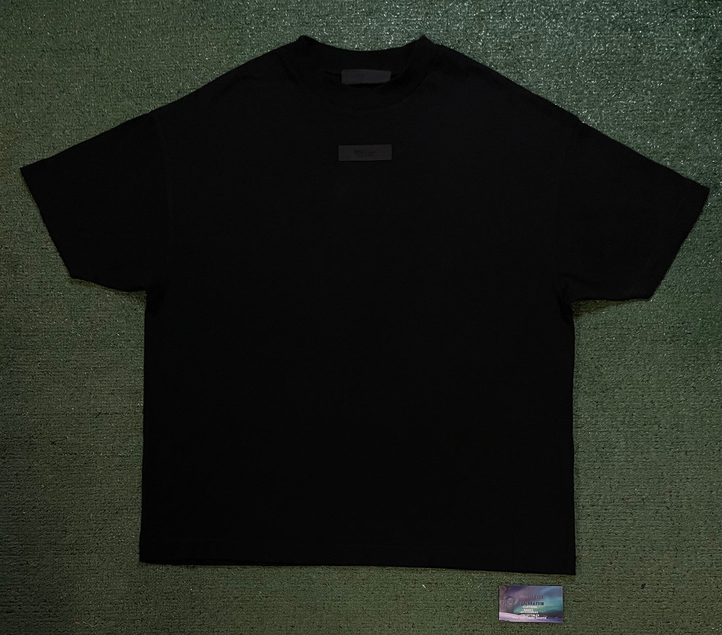 Fear of god Essentials jet black tee