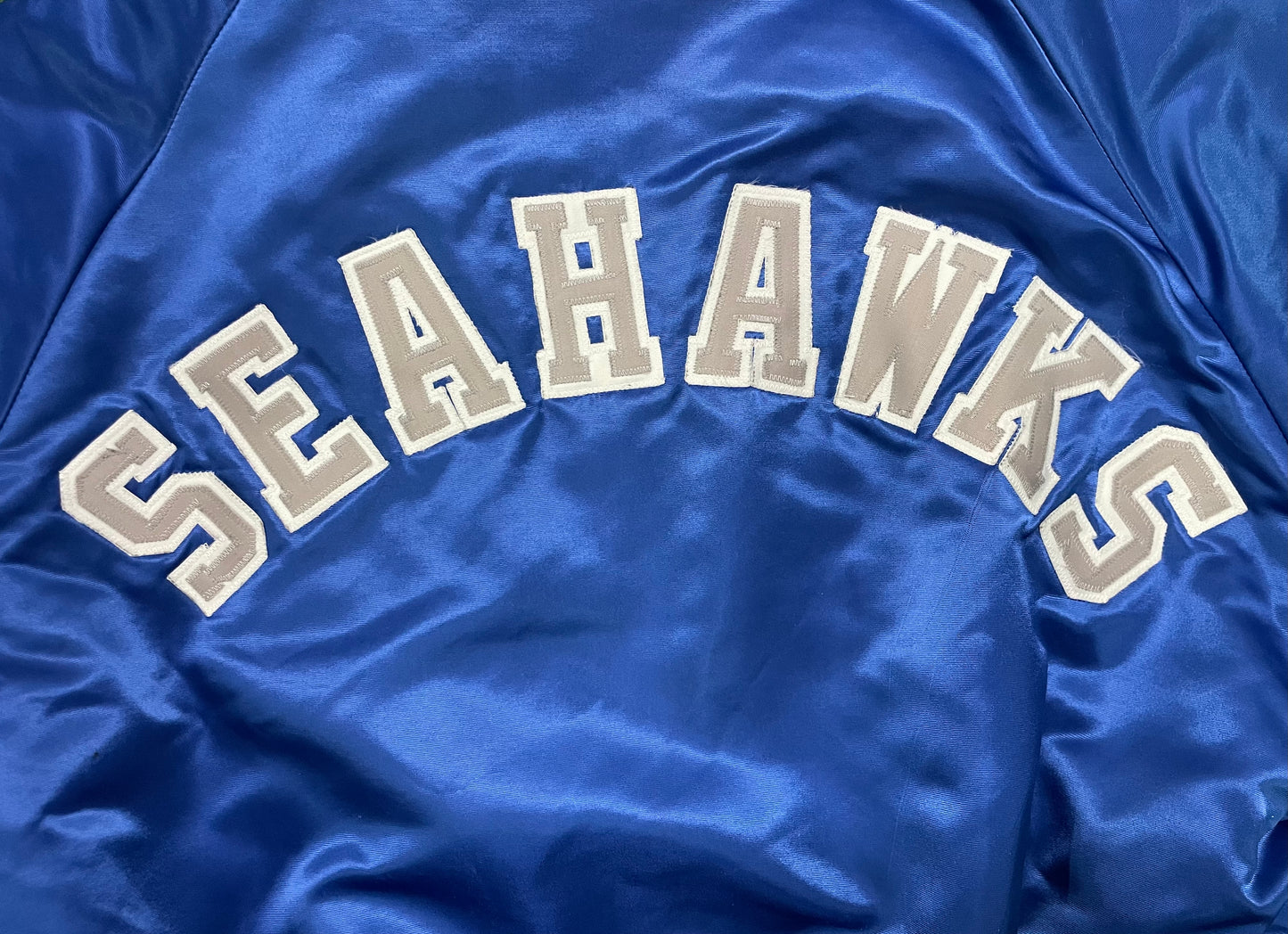 Vintage 1980s Seattle Seahawks chalkline jacket