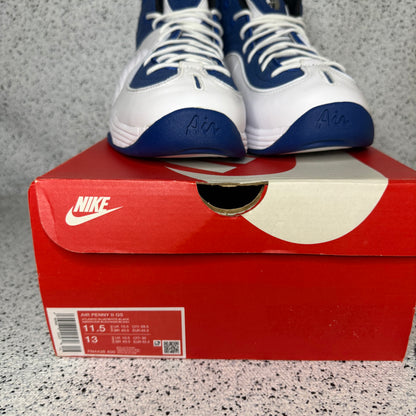Nike Air Penny 2 Atlantic Blue 11.5 Men “Preowned”