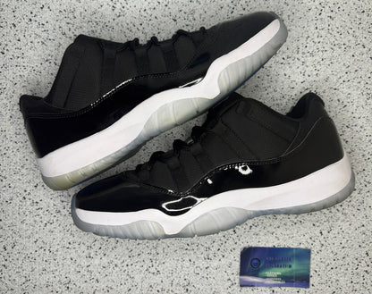 Jordan 11 Low Space Jam 11.5 Men/13 Women “Preowned”