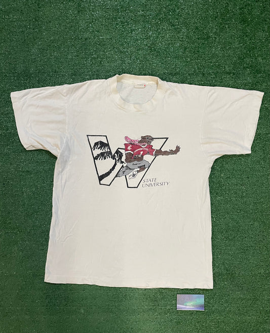 Vintage 1980s Washington state university WSU aloha bowl tee