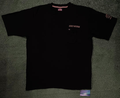 Vintage Harley Davidson Wyoming embroidered tee