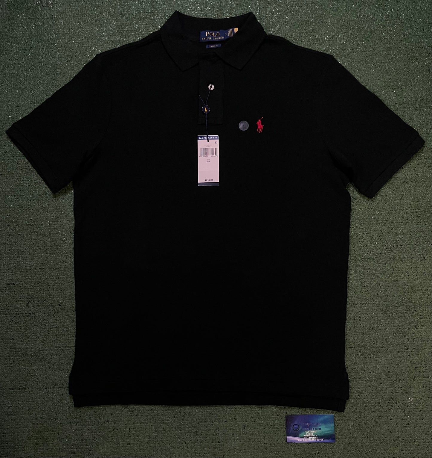 Polo Ralph Lauren black & red polo