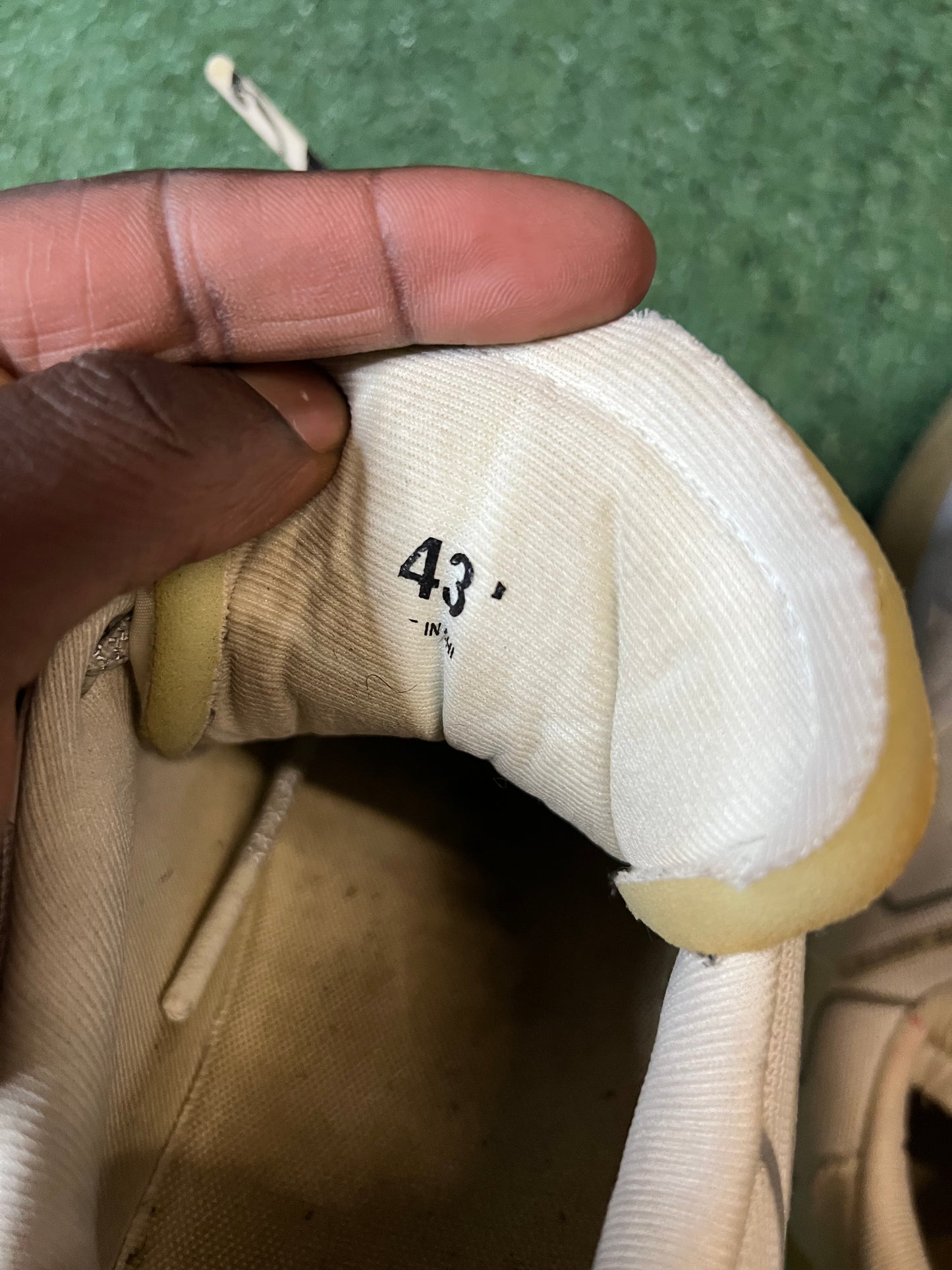 Off-White ODSY-1000 lilac beige size 10men/11.5women(EU 43)