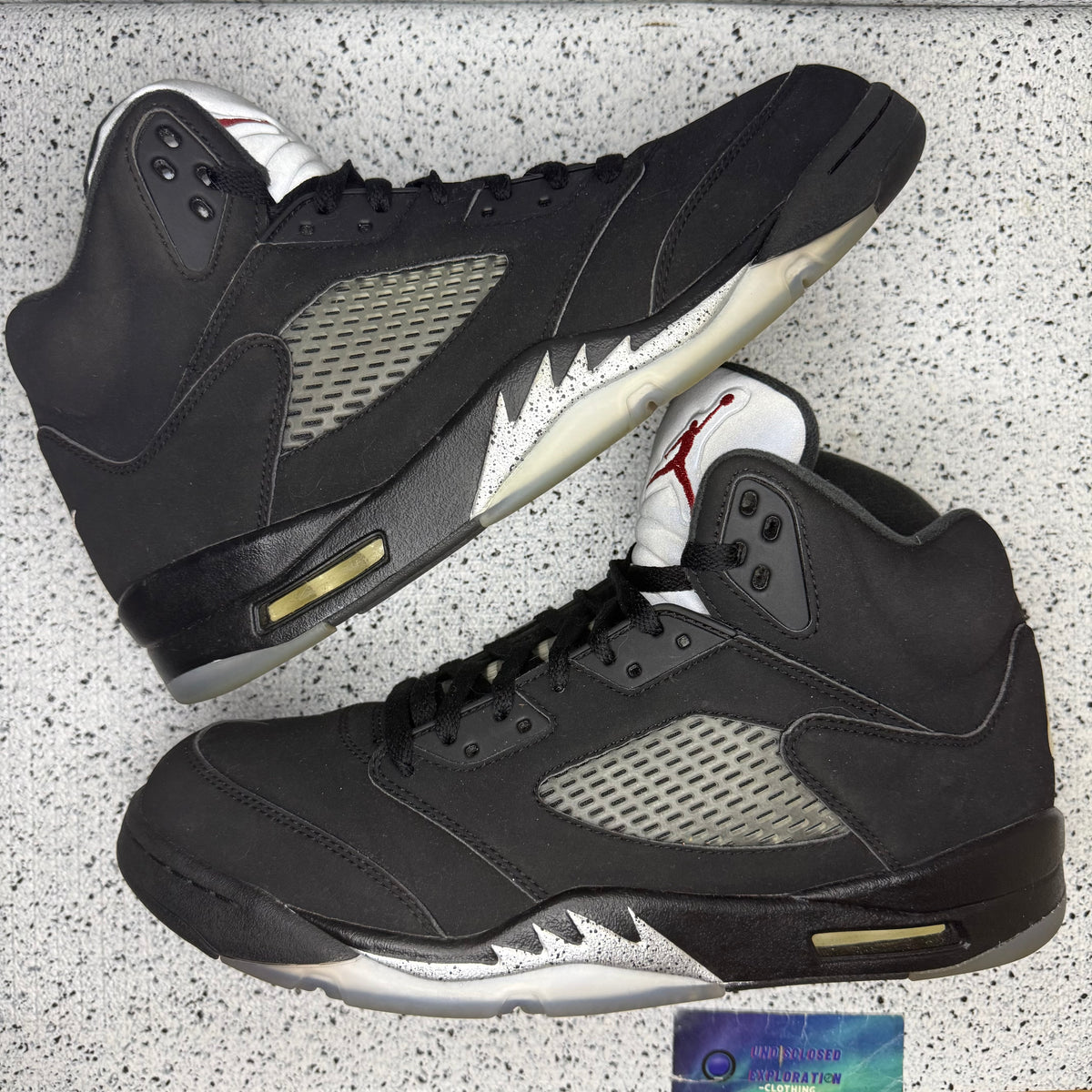 Jordan 5 Black Metallic 2016 11.5 Men “Preowned”