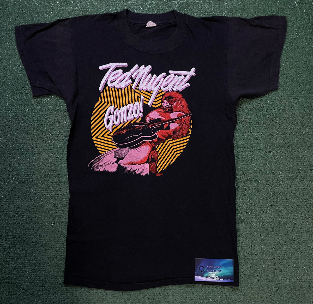 Vintage 1970s Ted Nugent Gonzo tee