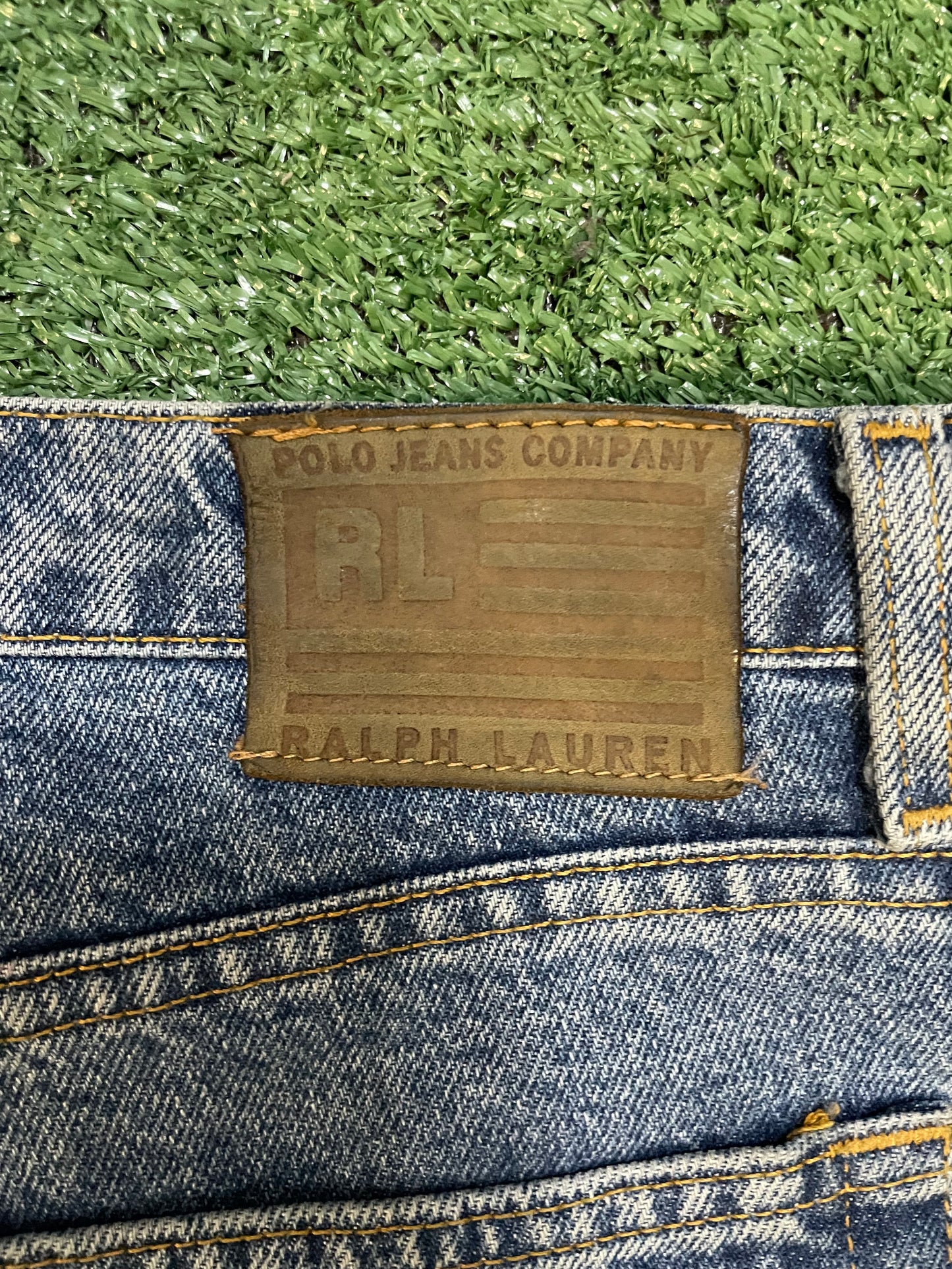 Vintage Polo Ralph Lauren blue denim jeans