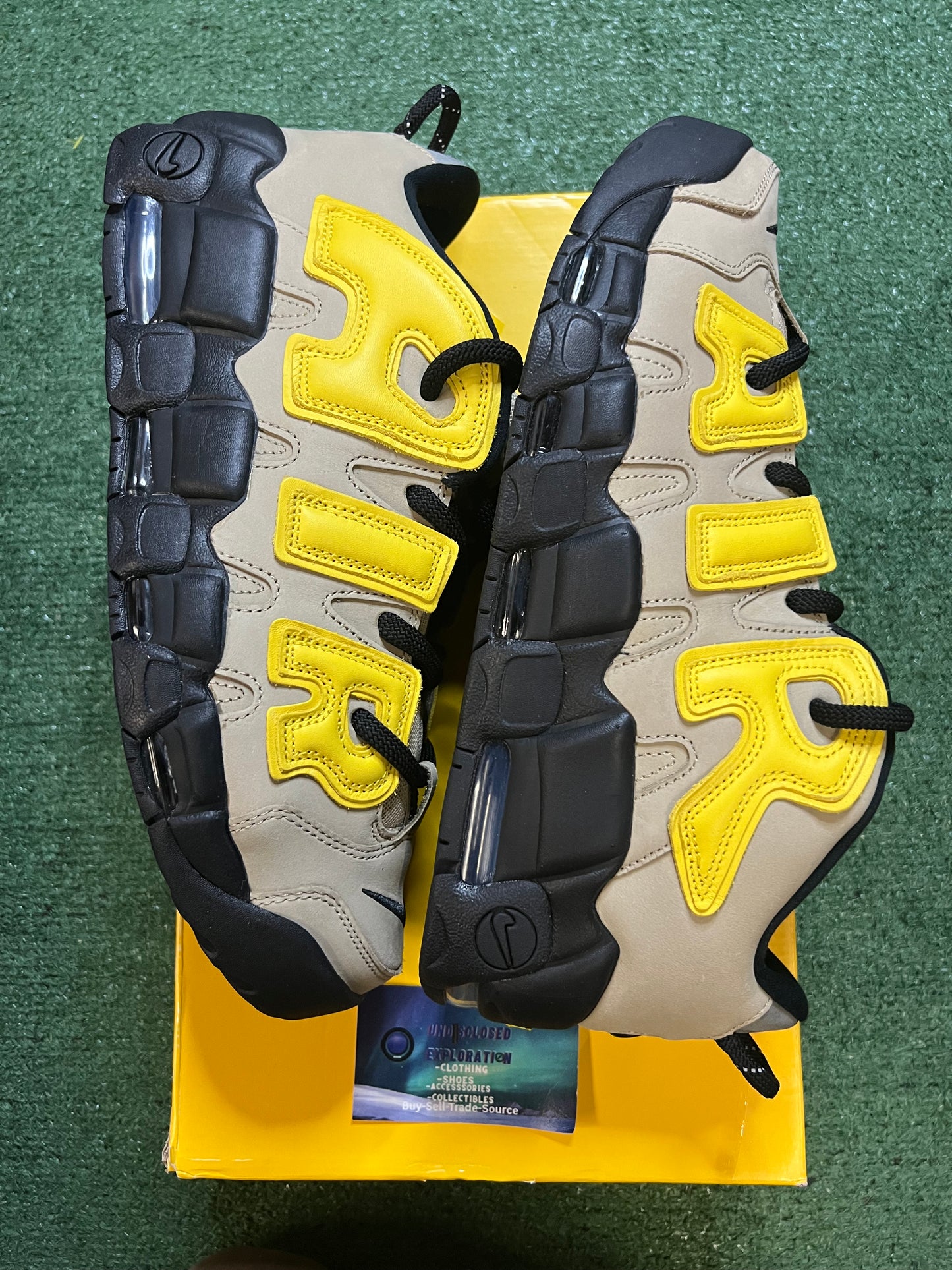 Nike X Ambush uptempo low vivid sulfur