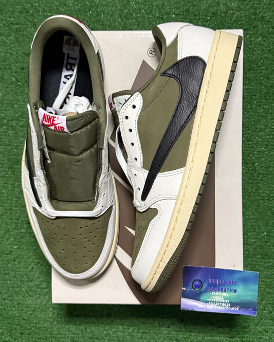 Jordan 1 Low Travis Scott Medium Olive