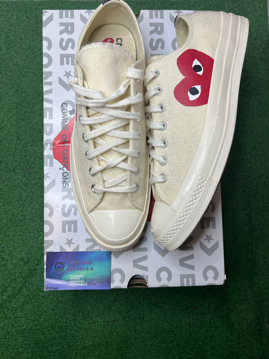 Comme Des garçon X chuck 70 low size 11men/12.5women