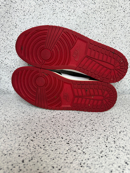 Jordan 1 Black Toe Reimagined 10.5 Men/12 Women “Preowned”