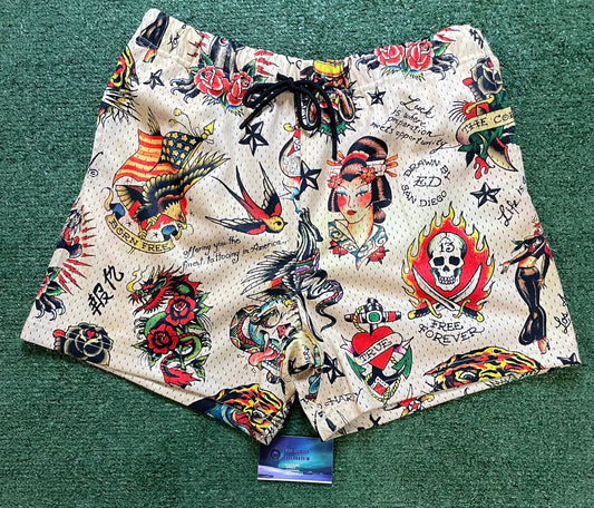 Ed Hardy flashboard shorts
