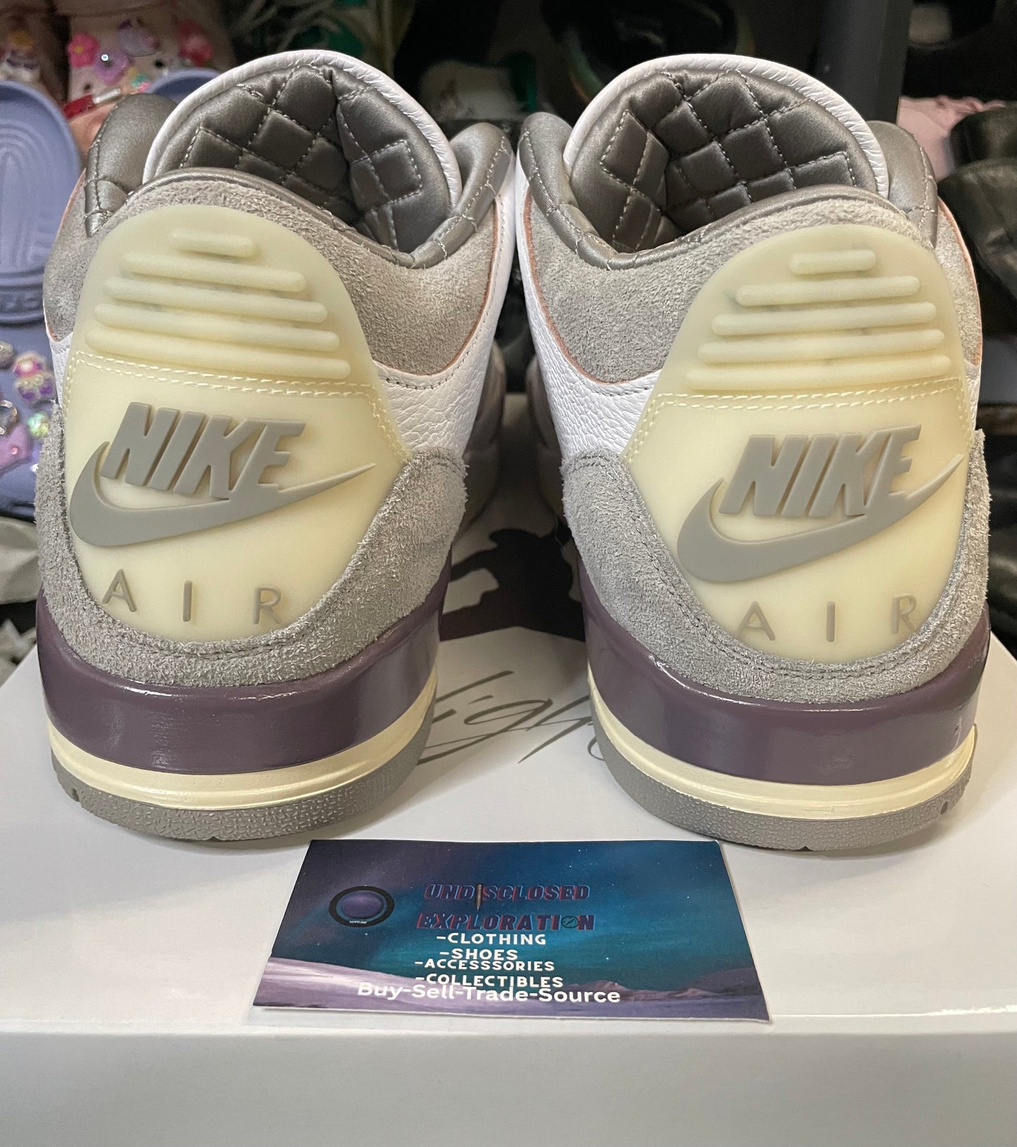 Air Jordan 3 Retro A Ma maniere raised by women size 13men/14.5women