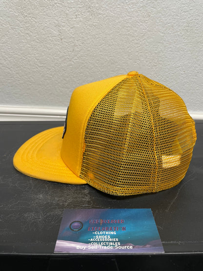 Vans Off The Wall yellow mesh hat