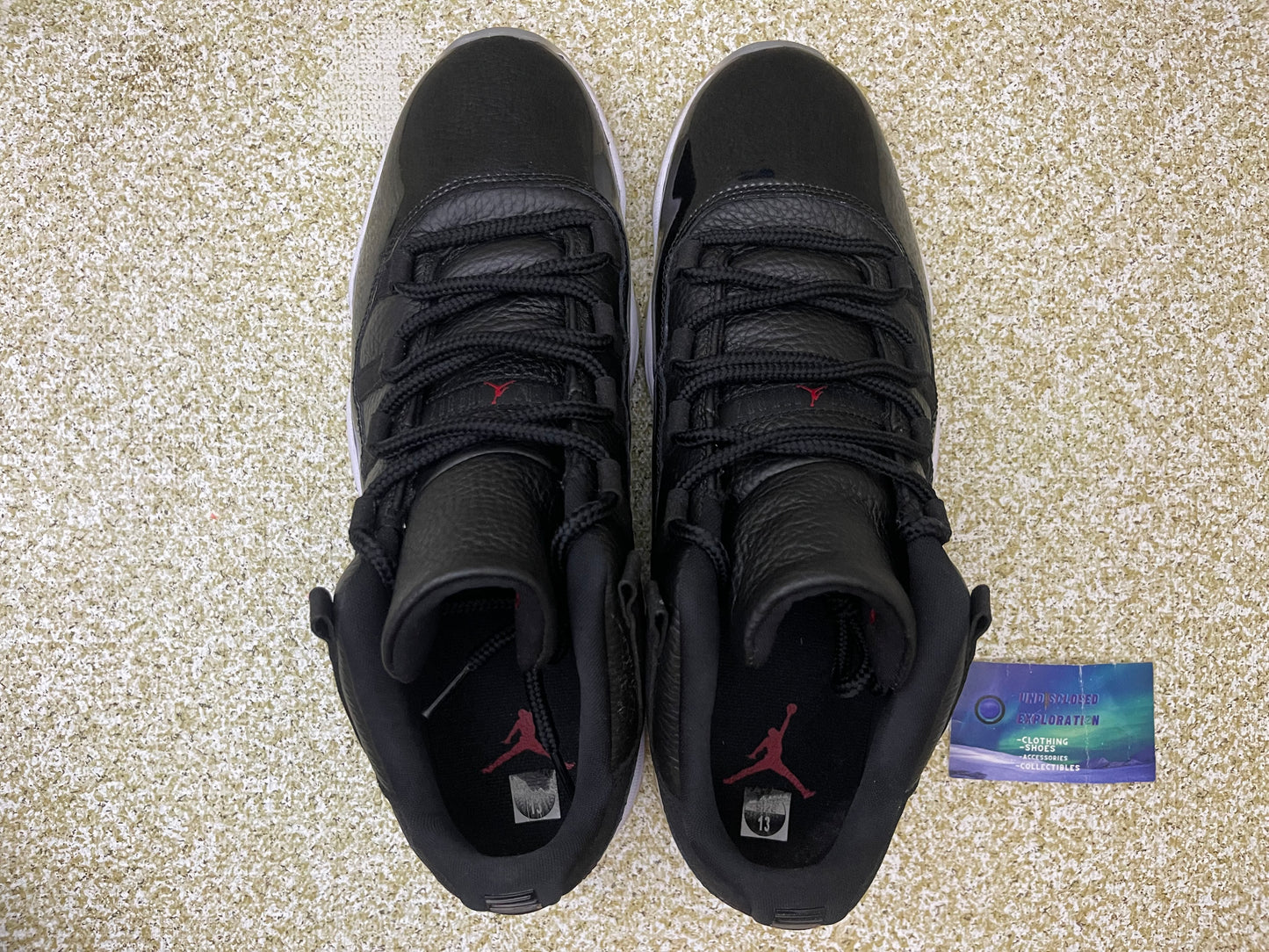 Jordan 11 Low 72-10 13 Men/14.5 Women “Preowned”