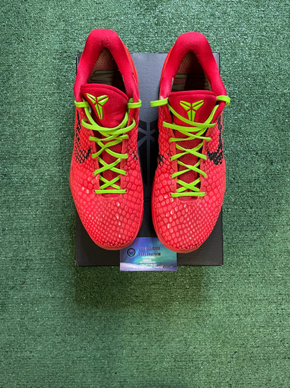 Kobe VI 6 reverse grinches size 10men/11.5women