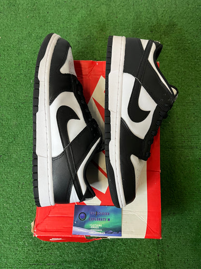 Nike low panda dunk size 10.5men/12women