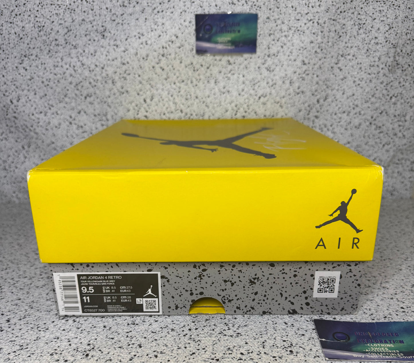 Jordan 4 Lightning 9.5 Men/11 Women “Preowned”