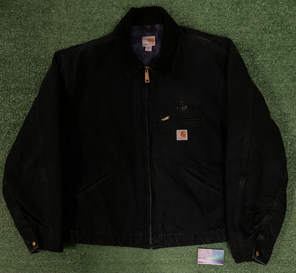 Vintage Carhartt black Detroit jacket