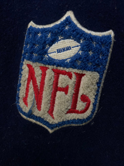 Vintage 2000s Seattle Seahawks suede & leather jacket