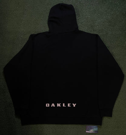 Oakley black and red hoodie