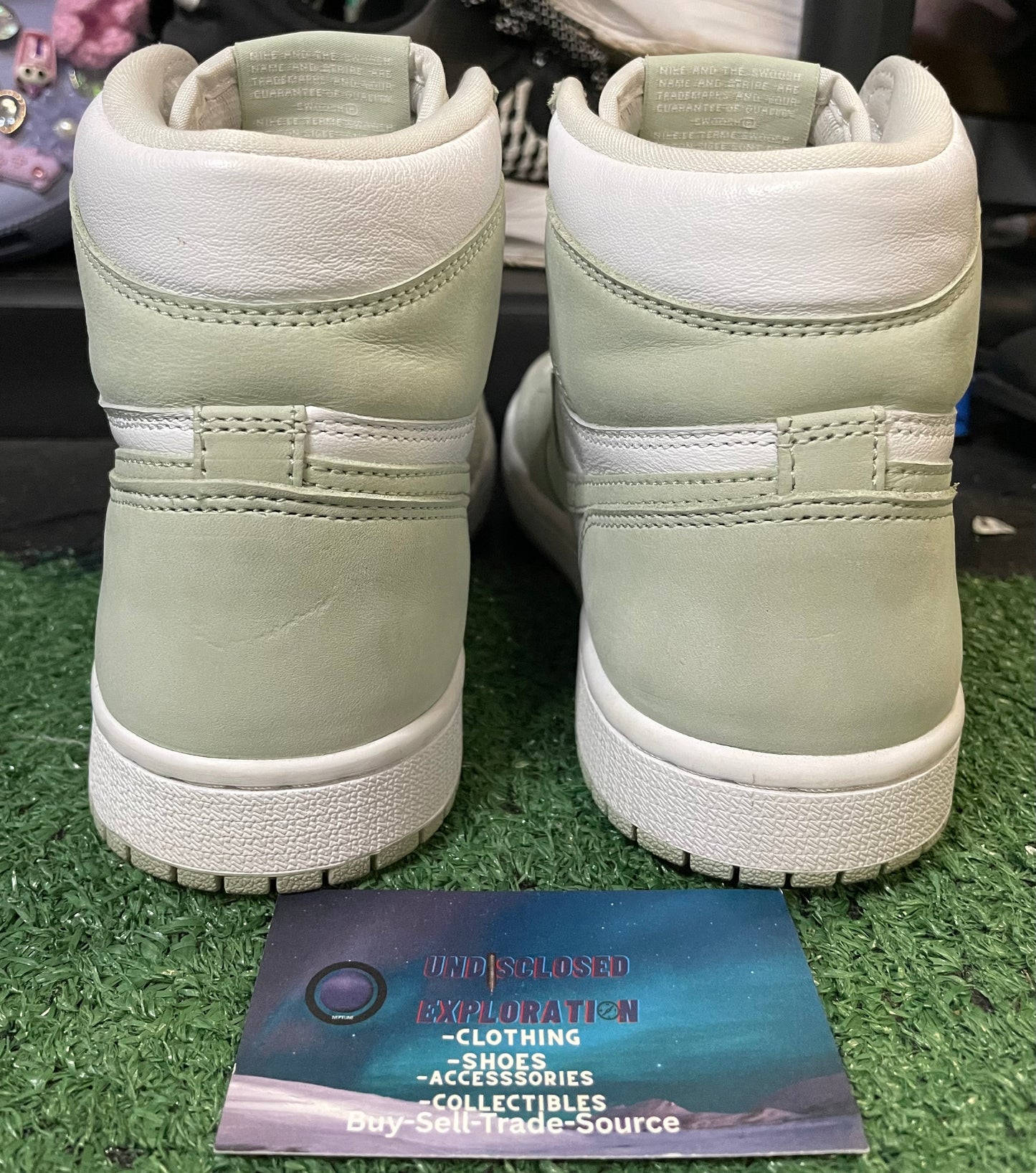 Nike air Jordan 1 high seafoam size 5.5youth/7women