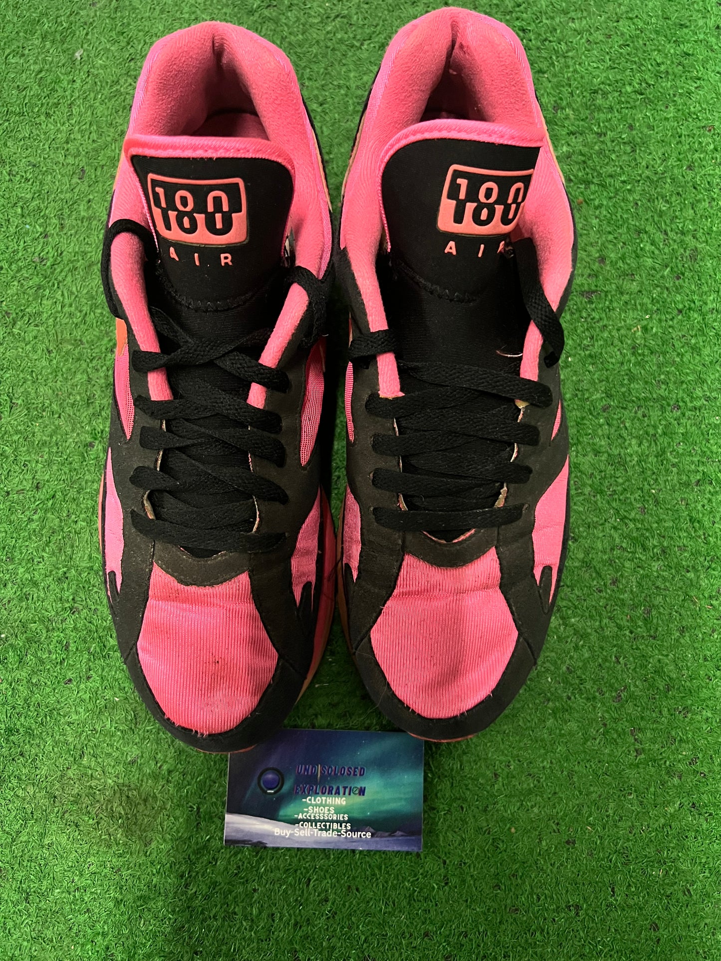 Nike air max 180 cdg black size 10.5men/12women