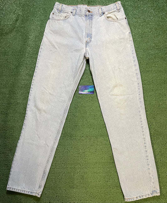 Vintage 1990s Levi’s light wash Orange tab jeans