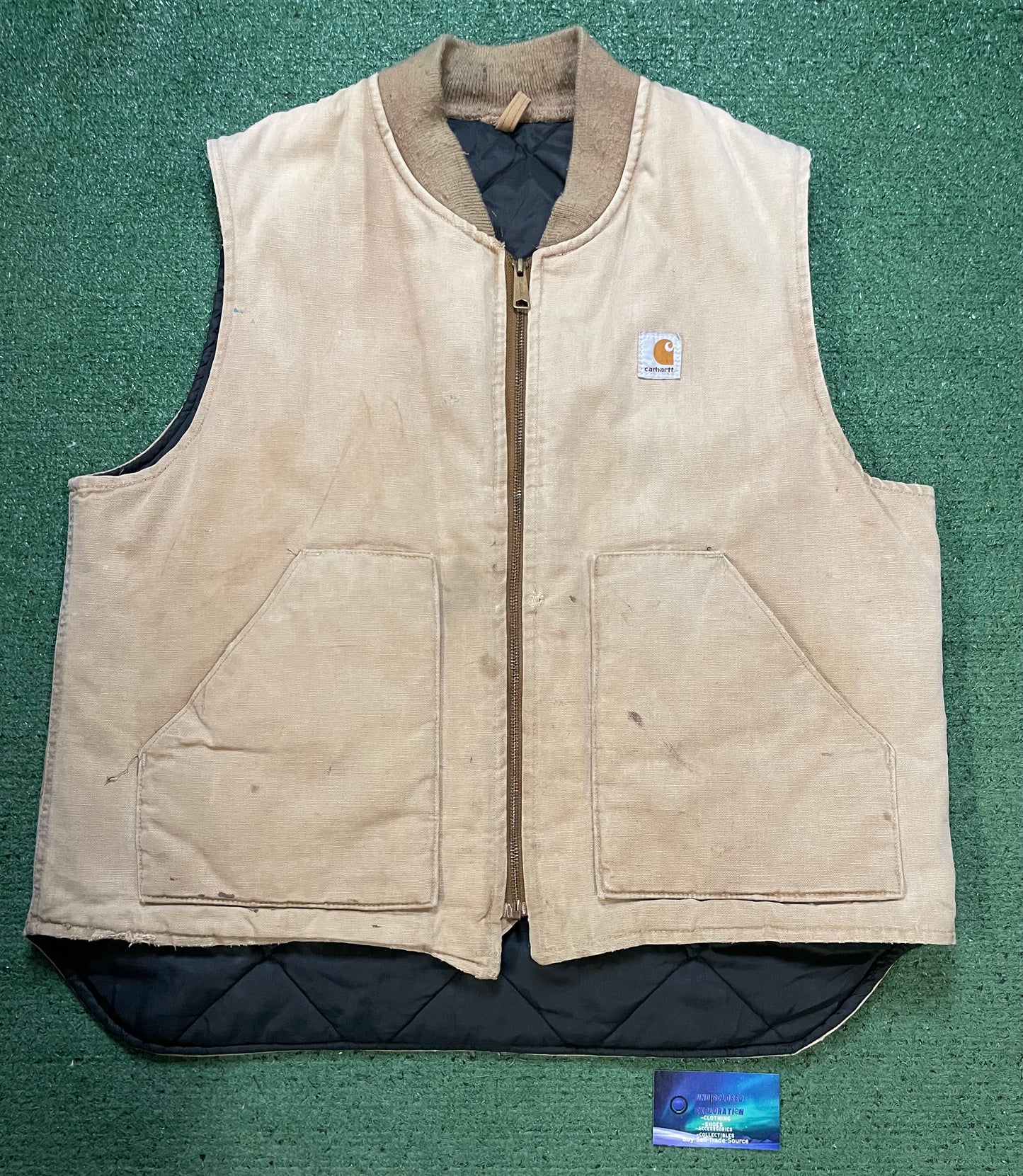 Vintage beige Carhartt vest