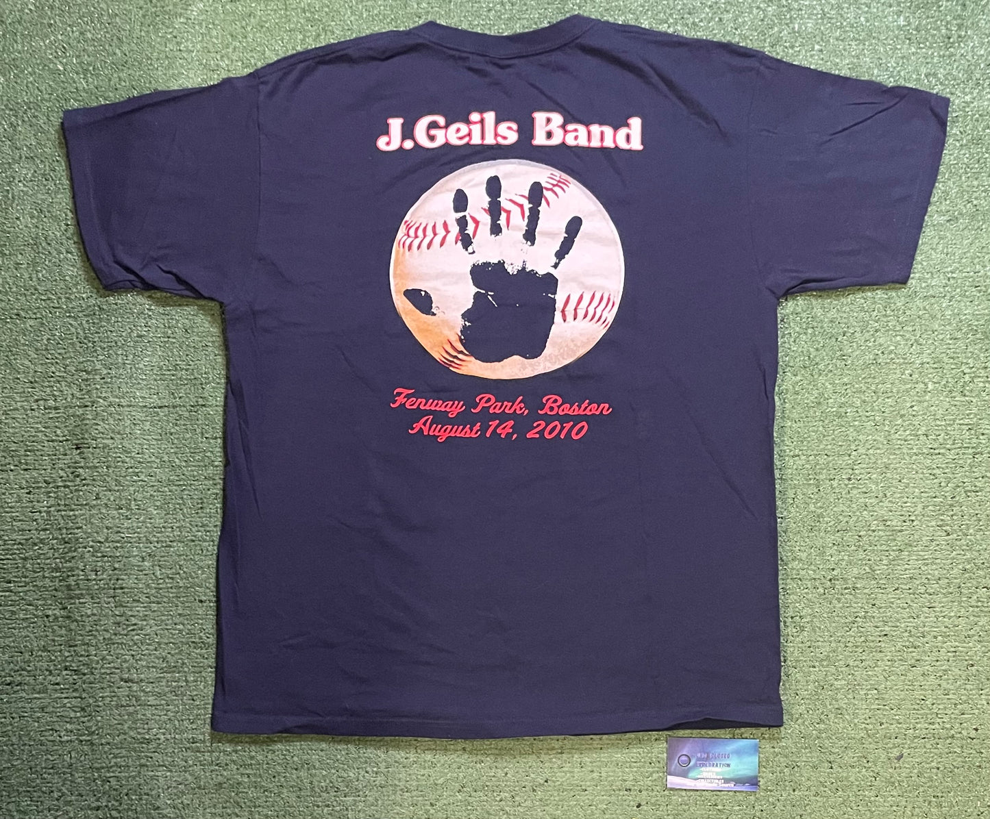 J.Geils Band's 2010 performance at Fenway Park tee