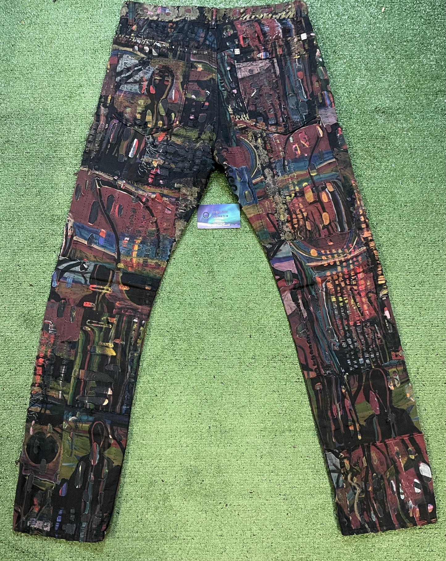 Givenchy X Josh smith distressed denim jeans