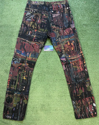 Givenchy X Josh smith distressed denim jeans