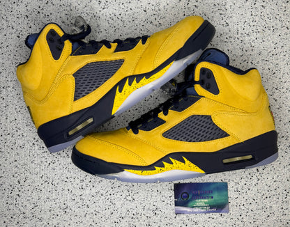 Jordan 5 Michigan