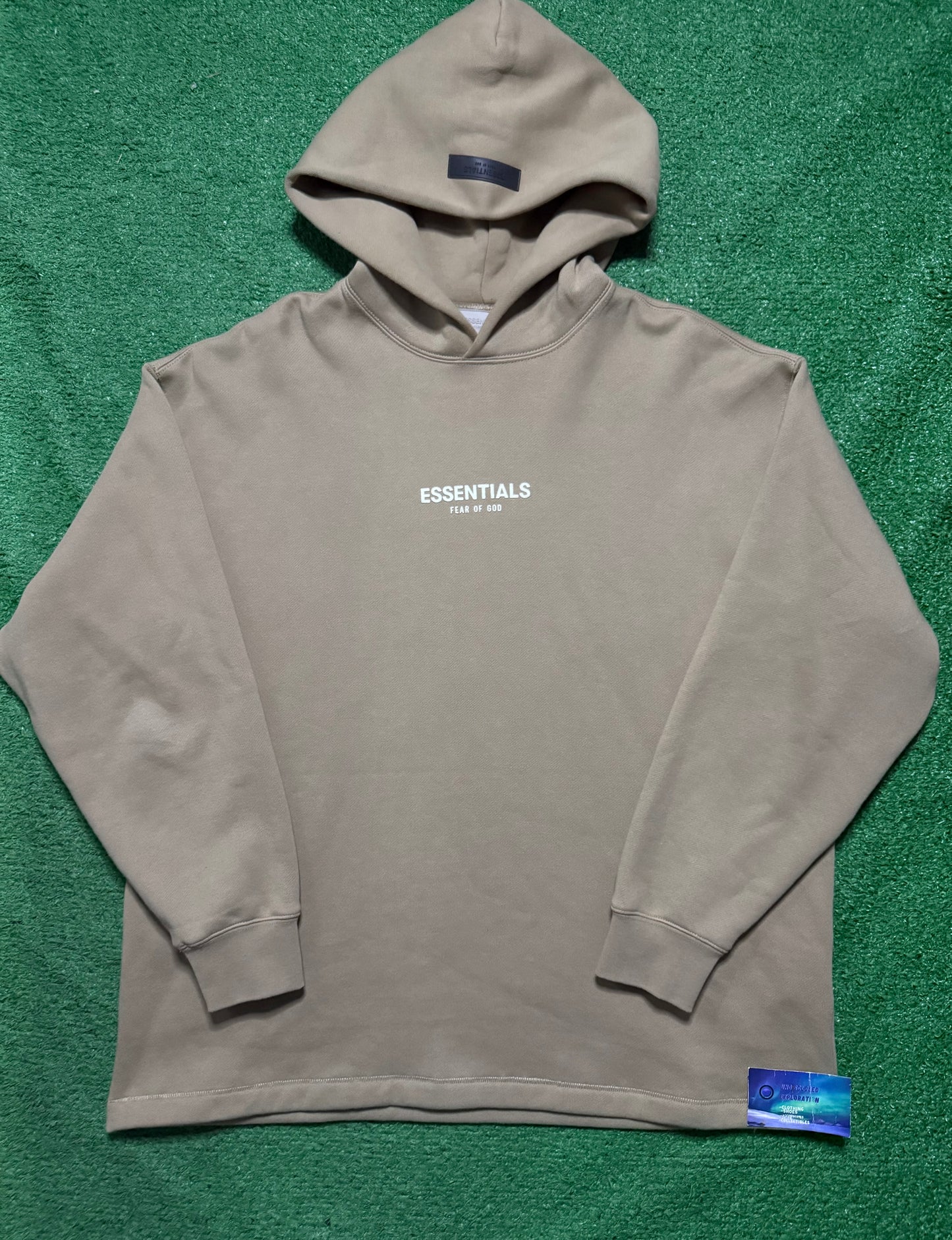Fear Of God Essentials Relaxed Hoodie Oak