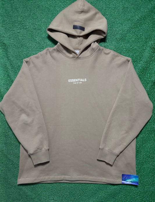 Fear Of God Essentials Relaxed Hoodie Oak