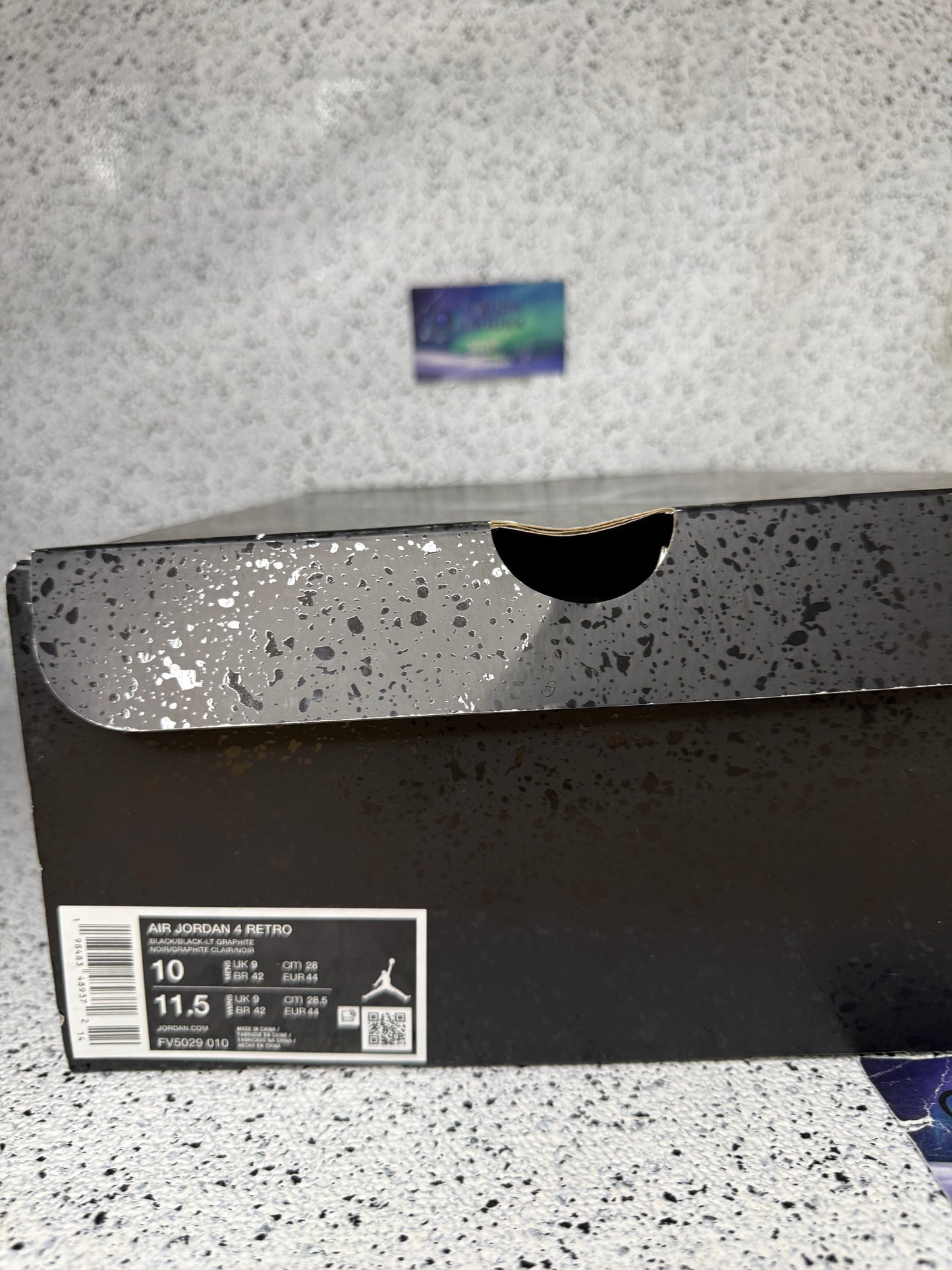 Jordan 4 Black Cat 10 Men “Preowned”