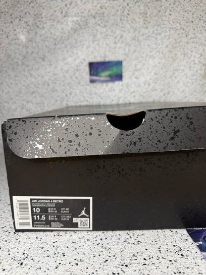 Jordan 4 Black Cat 10 Men “Preowned”