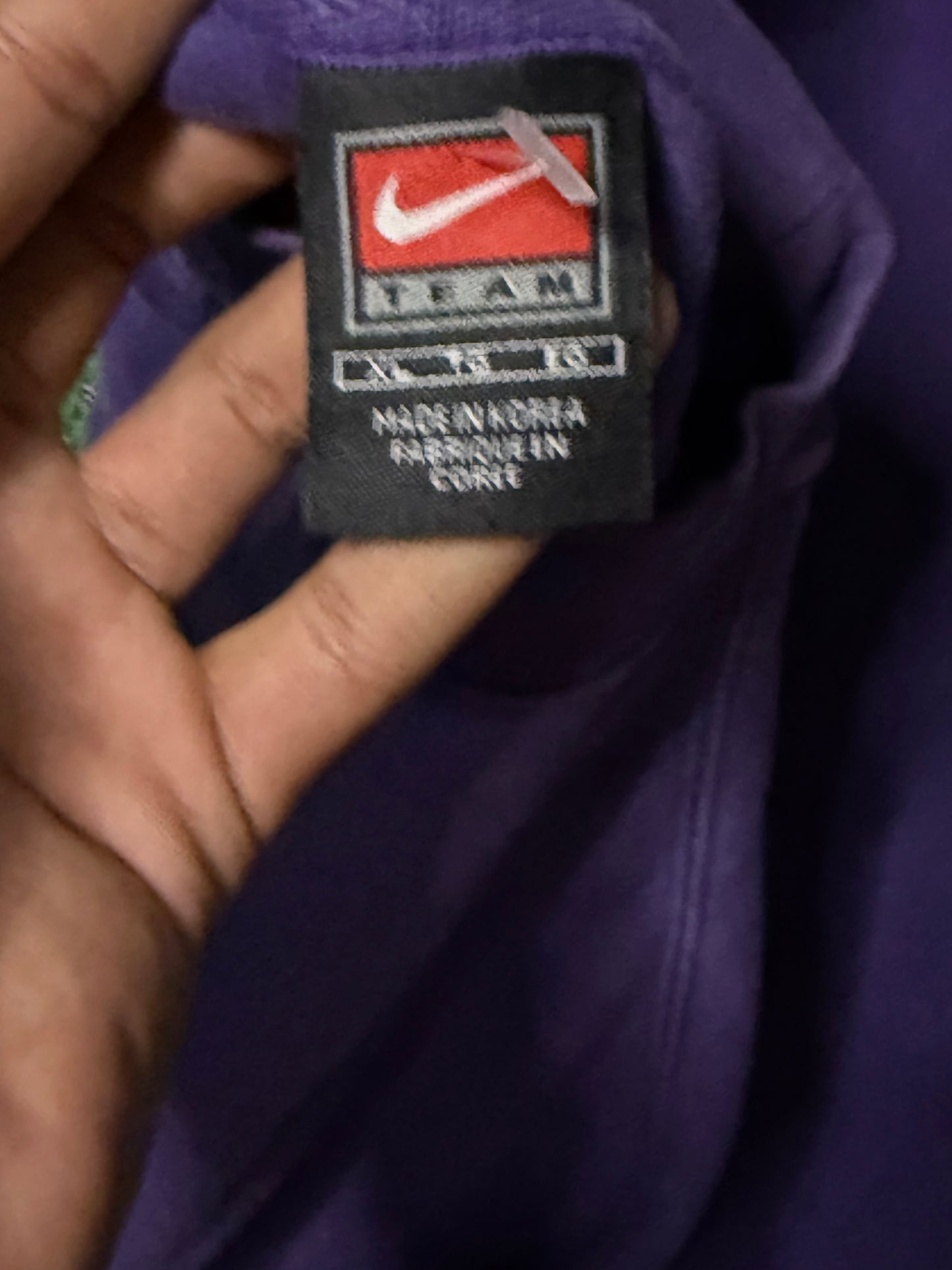 Vintage Washington Huskies Crewneck Nike Center Swoosh