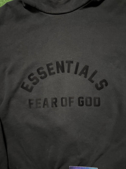 Fear Of God Essentials Hoodie Black