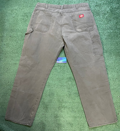 Vintage Dickies olive carpenter pants