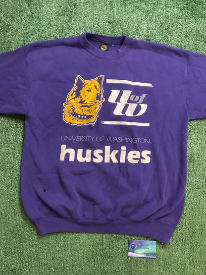 Vintage University of Washington Crewneck