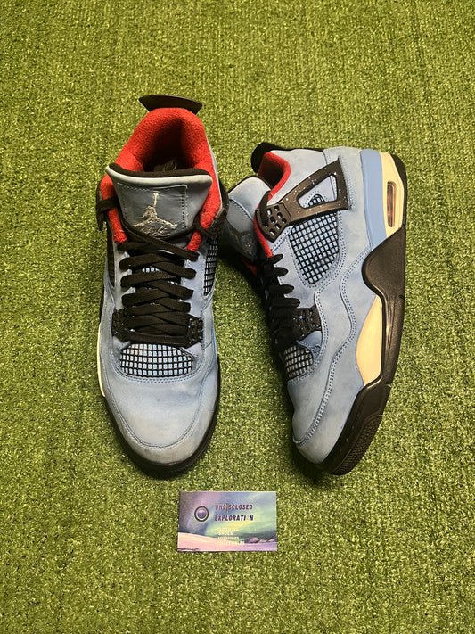 Jordan 4 Travis scott cactus jack size 12men/13.5women