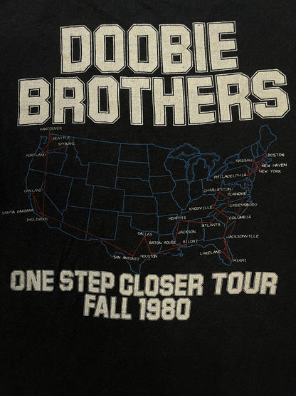 Vintage 1980s Doobie Brothers one step closer Tour Fall 1980 tee
