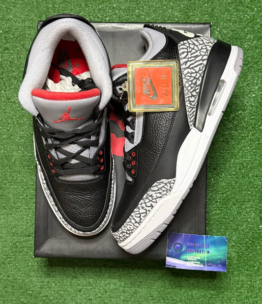 Jordan 3 Black Cement 2018