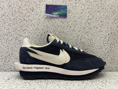 Nike LD Waffle Sacai Fragment Blue Void 10.5 Men/12 Women “Preowned”