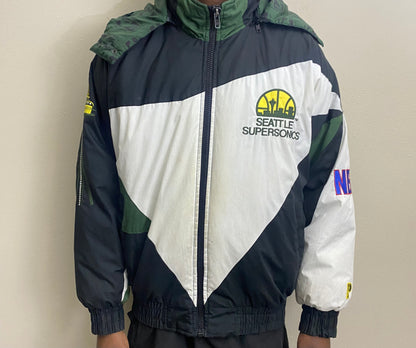 Vintage 1990s Seattle supersonics space needle jacket